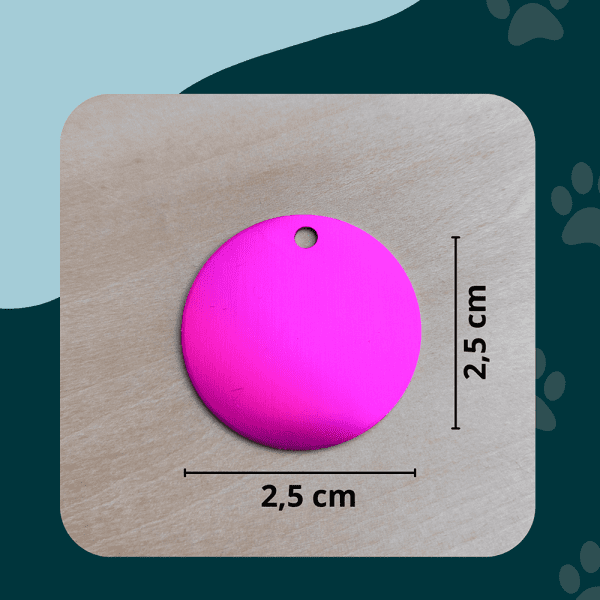 fucsia Circulo Pequeño